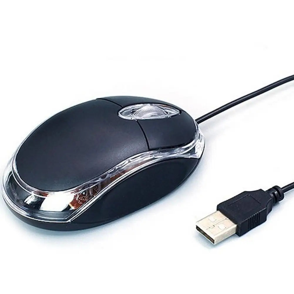 USB Optical Wired Mouse Blue Backlit Type C Ergonomic Multimedia Keys Silent Mouse for Office, Home, and Business Use