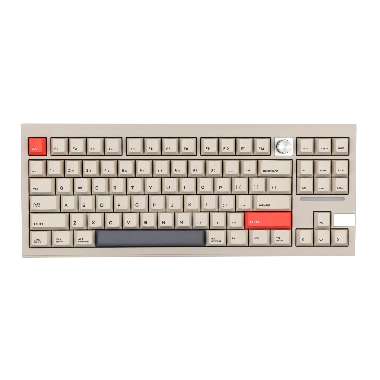 CIDOO V87 Gasket TKL Tri-Mode Bluetooth/2.4Ghz/Wired Wireless Wired VIA Programmable Mechanical Keyboard