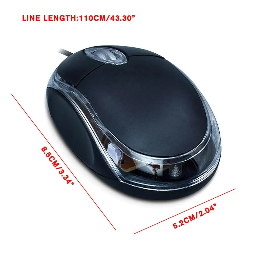 USB Optical Wired Mouse Blue Backlit Type C Ergonomic Multimedia Keys Silent Mouse for Office, Home, and Business Use