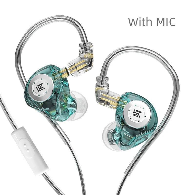 KZ EDX PRO 10mm Dual Magnetic Circuit Dynamic Drive Earphone HIFI Bass Earbud Sport Noise Cancelling Headset KZ EDXPRO ZST ES4